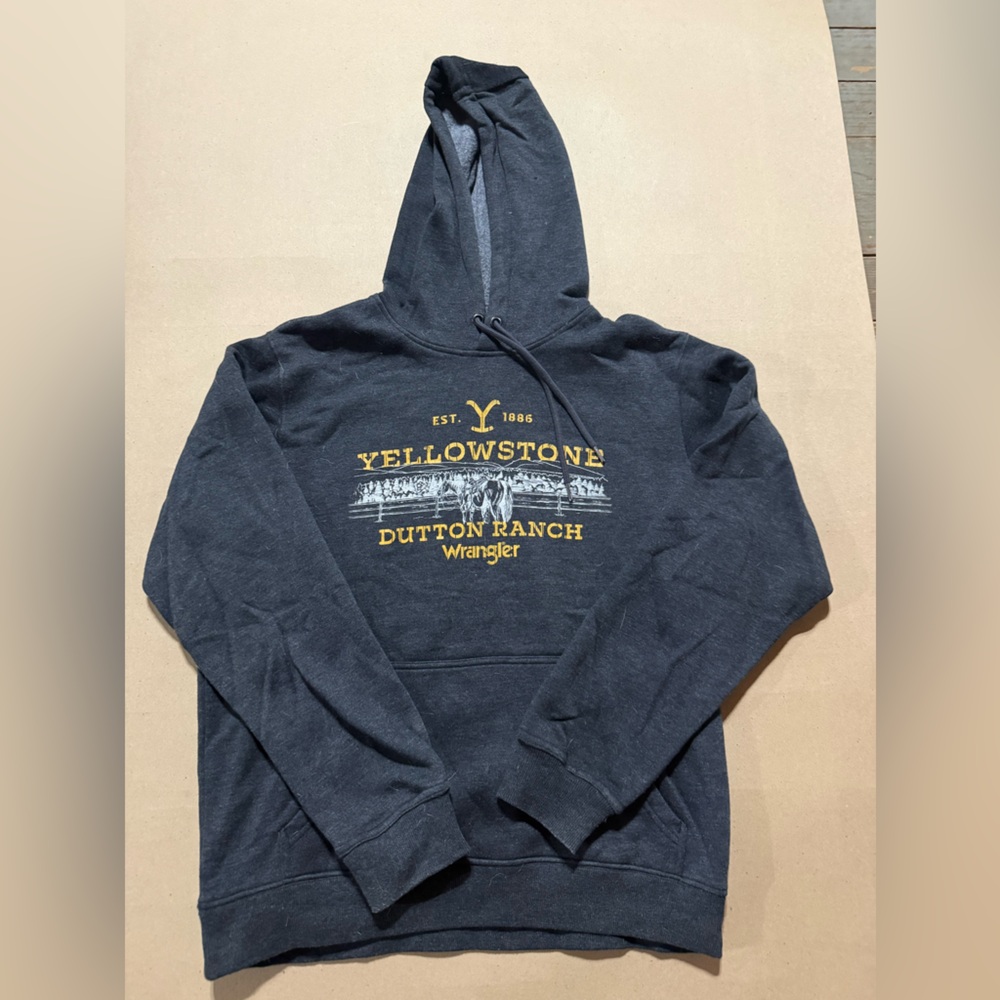 Wrangler Yellowstone Gray Hoodie
